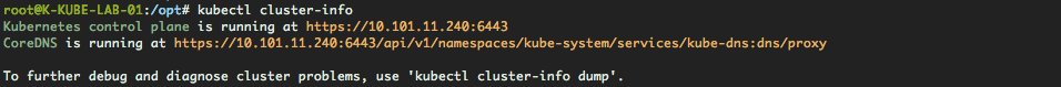 cluster-info